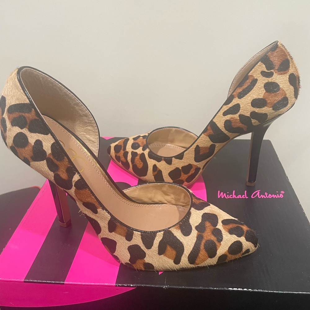 Michael Antonio Animal Print Women's Heels